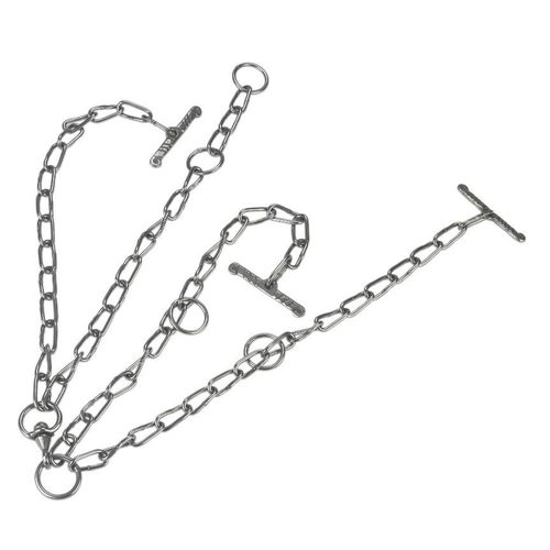 Cow chain, double lengthened galv, 70cm, 7mm - Harvesso