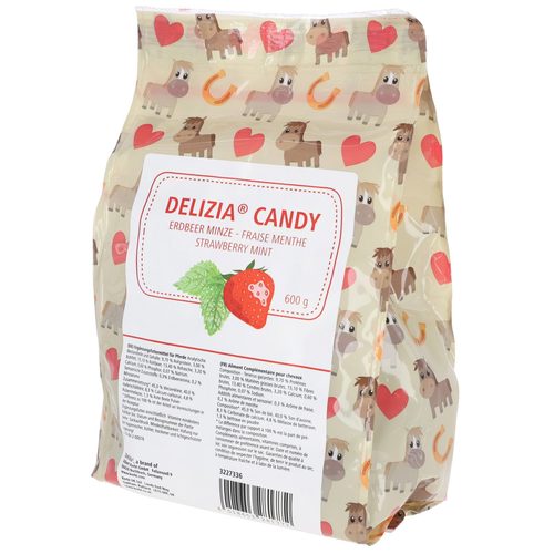 Delizia Candy Strawberry/Mint 600 g - Harvesso