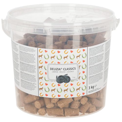 Delizia treats liquorice, 3 kg - Harvesso