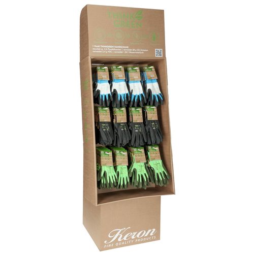 ThinkGreen seriyası üçün karton vitrin dayağı II, 12x12 cüt - Harvesso