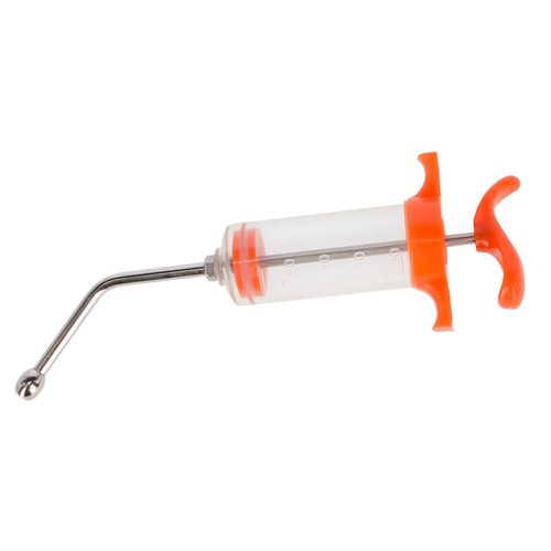Dosing gun 50ml. incl. bent needle - Harvesso
