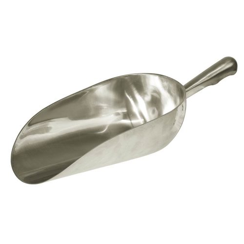 Feed scoop aluminium, round, 900 g - Harvesso