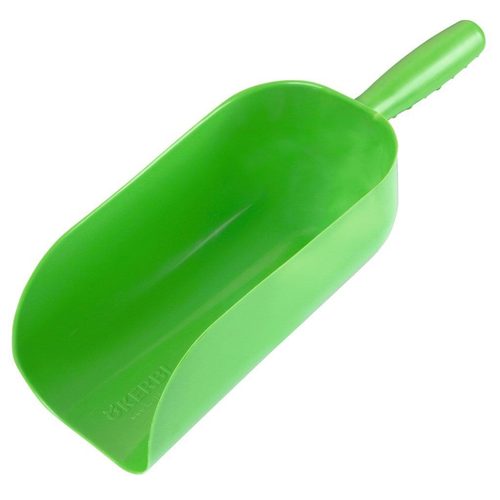 Plastik yem kürəyi Kerbl, yaşıl, 2000 q - Harvesso