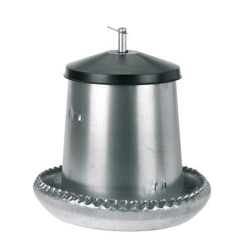 Cücələr üçün quraşdırılan yemlik, 5 l, sinklənmiş - Harvesso