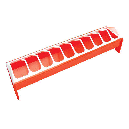 Feeder for young fowl, 50 x 12 cm, made of plastic, Kerbl - Harvesso