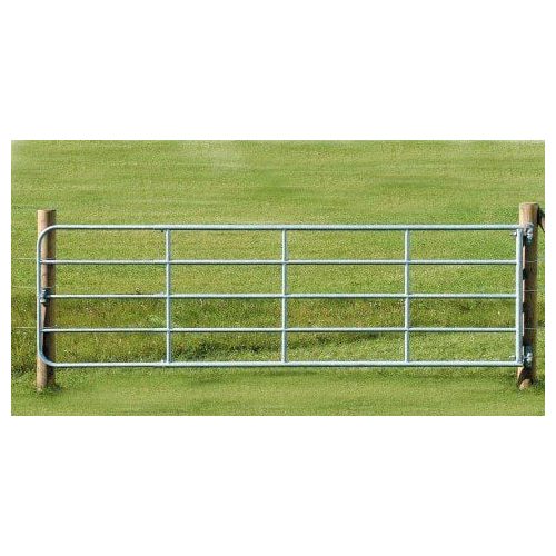 Fence gate 5-6 m, adjustable height: 110 cm, galvanized - Harvesso