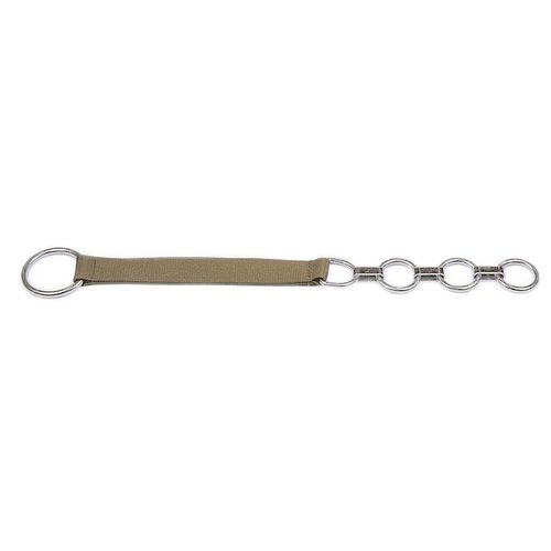Flat link necklace with nylon strap, 78cm - Harvesso
