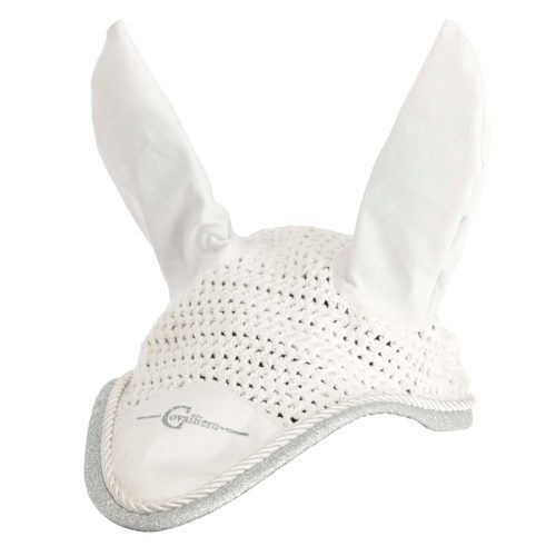 Fly Mask Empara white, Cob/Full - Harvesso