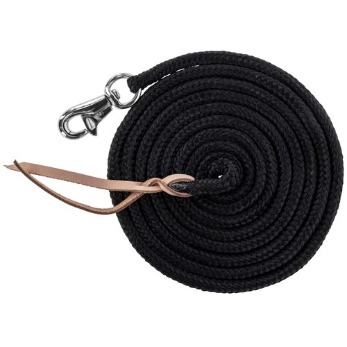 Ground work rope, black with Bull Snap - Harvesso