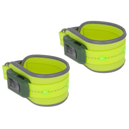 High-visibility gaiters LED, pair - Harvesso