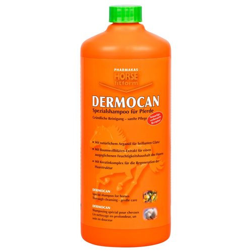 Horse shampoo Dermocan 1000 ml - Harvesso