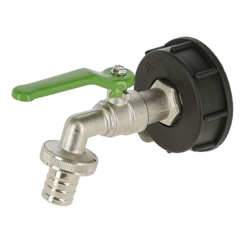 IBC Connecting Tap with 3/4” Hose Connector - Harvesso