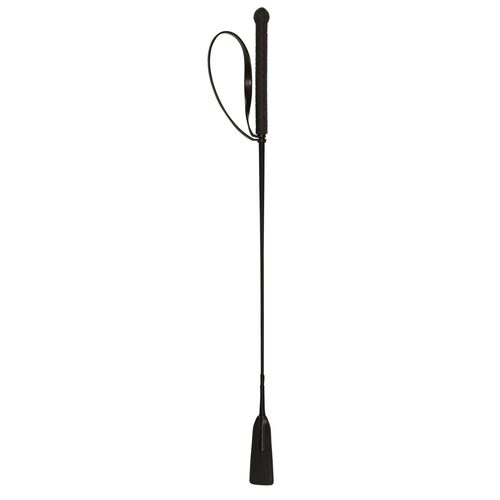 Jump bat with flap, 65 cm, fibre glass, black - Harvesso