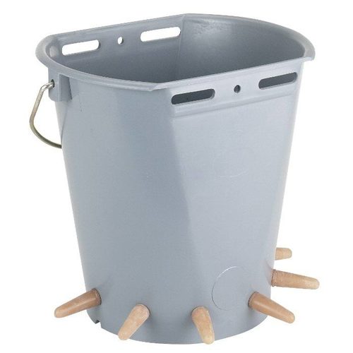 Quzu yemləmə vedrəsi, 8 litre, plastik, örtük daxil deyil - Harvesso