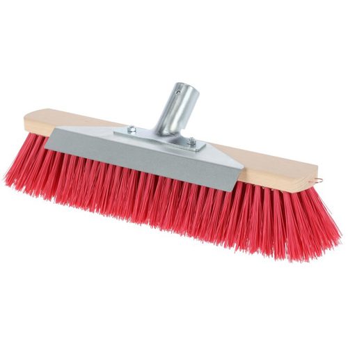 Large broom with scraper edge 40mm, Ø28mm handle holder - Harvesso