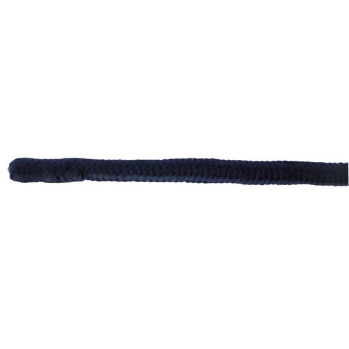 Lead rope cotton dark bl. 2 m, with panic snap - Harvesso
