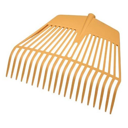 Leaf rake and fork, 20 tines, 45cm wide - Harvesso