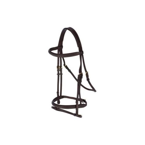 Leather bridle, Classic brown, pony - Harvesso