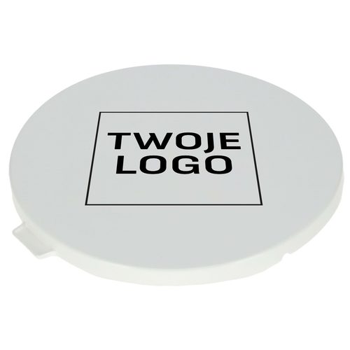 Lid for feeding bowl, white  logo - Harvesso