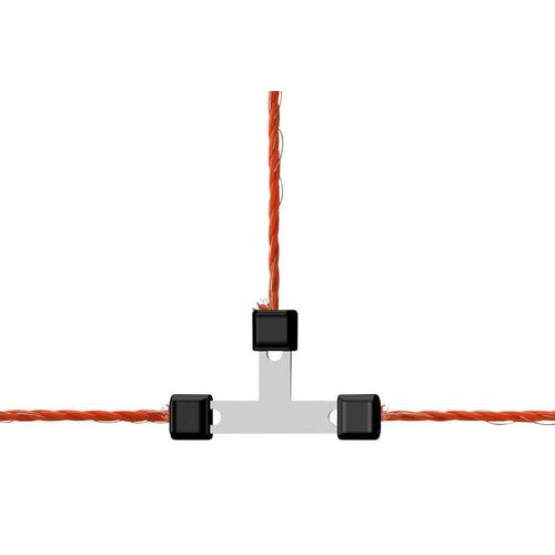 Litzclip məftil T-birləşdiricisi, 3 mm, paslanmayan polad, 5 pcs - Harvesso