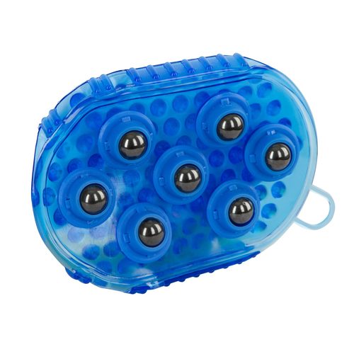 Magnet massage curry comb royal blue - Harvesso