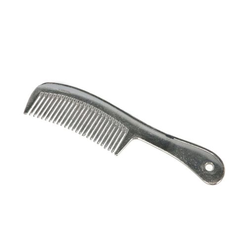 Mane comb, aluminium, 20 cm, with handle - Harvesso
