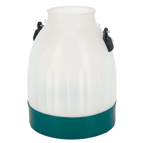 Milking Pail 30 l semi-transp. green, handle height 143mm - Harvesso