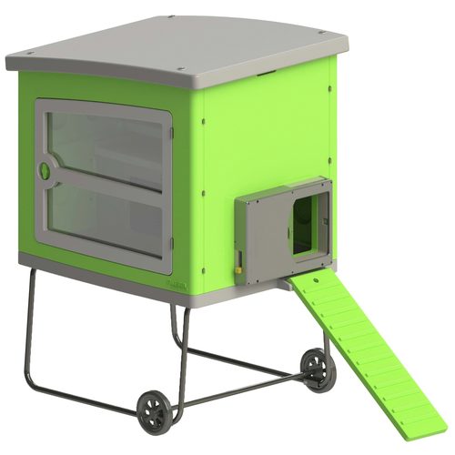 Mobile coop - plastic 119x96x162cm, 2 boxes - Harvesso