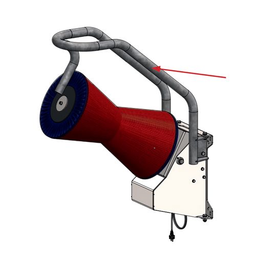 Mounting bracket  for CowCleaner - Harvesso