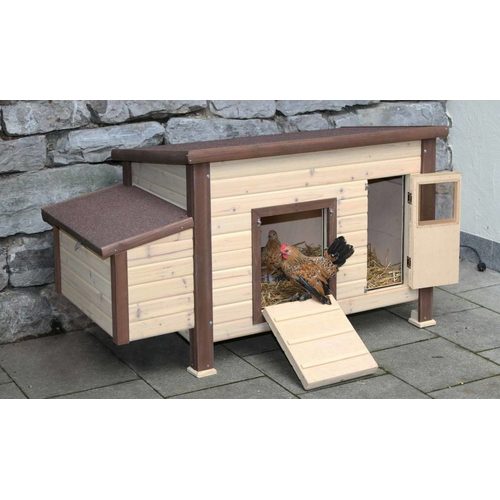 NoFrost thermal hen house, heatable, 146 x 74 x 82 cm - Harvesso
