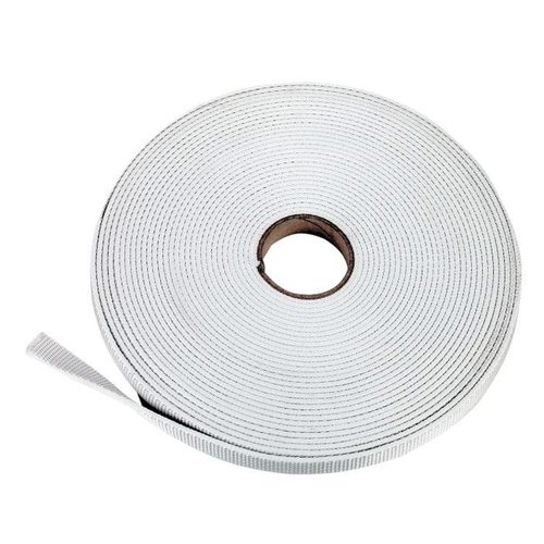Nylon webbing for bindings 10m, 25mm, white - Harvesso
