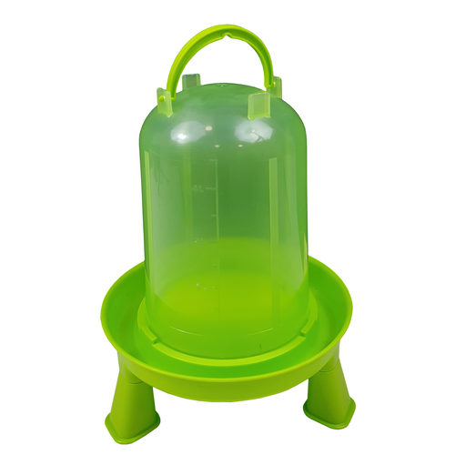 Plastic Drinker 5 L with feet, for chicks and chickens, Kerbl - Harvesso