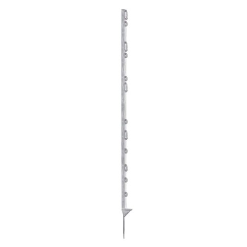 Plastic post Titan Plus 155cm, white, reinforced step - Harvesso