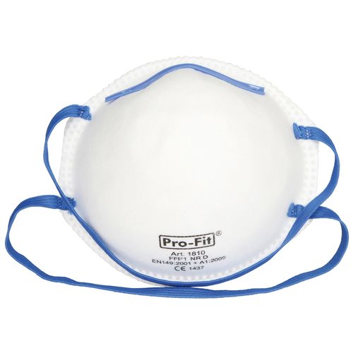 FFP1 respirator maskası, klapansız, 10 əd./qutu - Harvesso