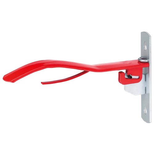 Saddle rack red, 38 cm foldable - Harvesso