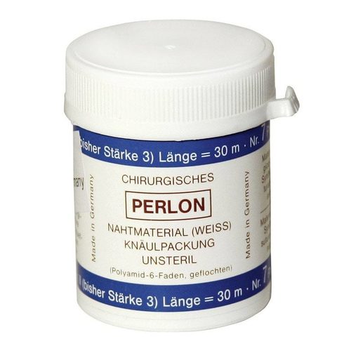 Tikiş materialı Perlon, ölçü 3, mavi etiket, qoyunlar üçün - Harvesso