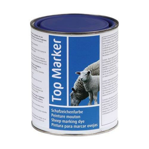 Sheep marking fluid TopMarker blue, 1 kg - Harvesso