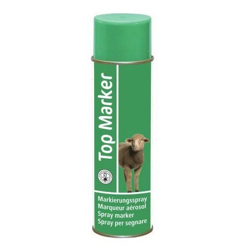 Sheep marking spray TopMarker green, 500 ml - Harvesso