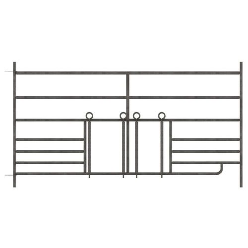 Sheep panel with feeding device, 1,83 m - Harvesso