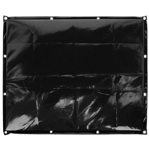 Zərbə udan xalça, qara, 120 x 100 x 4 sm, Kerbl - Harvesso