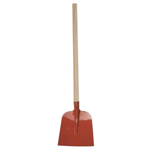 Shovel Holstein, size 2, red, 27 x 25 cm, with handle - Harvesso