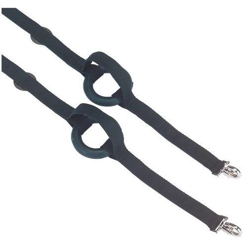 Side reins, black in pairs - Harvesso