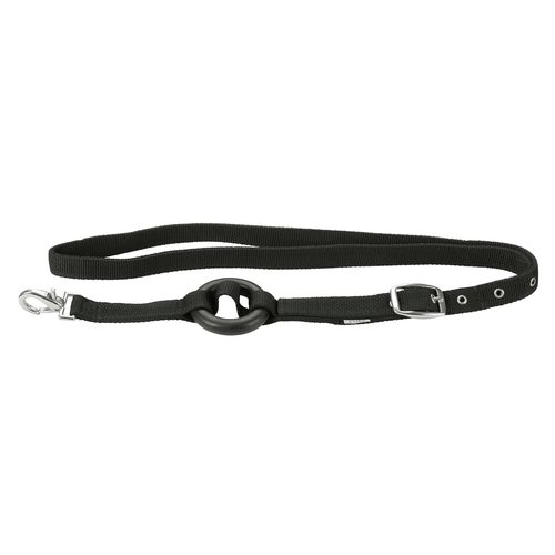 Side Reins, black size pony - Harvesso