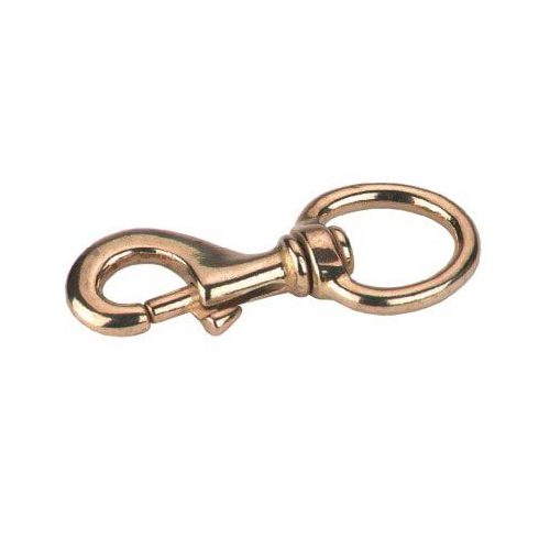 Snap hook brass, heavy model  1pcs./pack - Harvesso