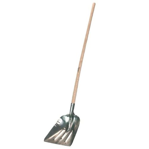 Snow- and grain shovel with beech handle 135 cm, 41 x 33cm - Harvesso