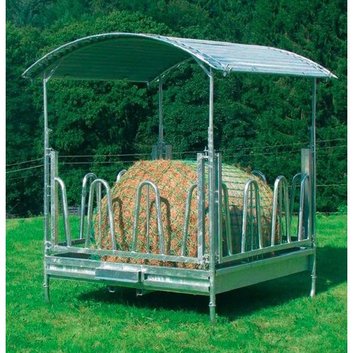 Palisad yemləmə barmaqlıqlı kvadrat ot çərçivəsi, 2 x 2 m - Harvesso