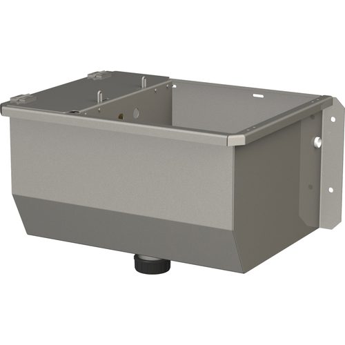 Paslanmayan polad su novçası, 35 l, çıxış 2", qızdırıcı ilə, 100 Vt, Kerbl - Harvesso