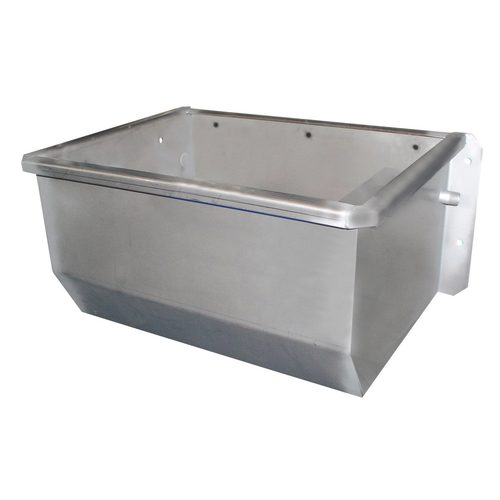 Paslanmayan polad su novçası, 35 litr, 50 x 40 x 29 sm - Harvesso