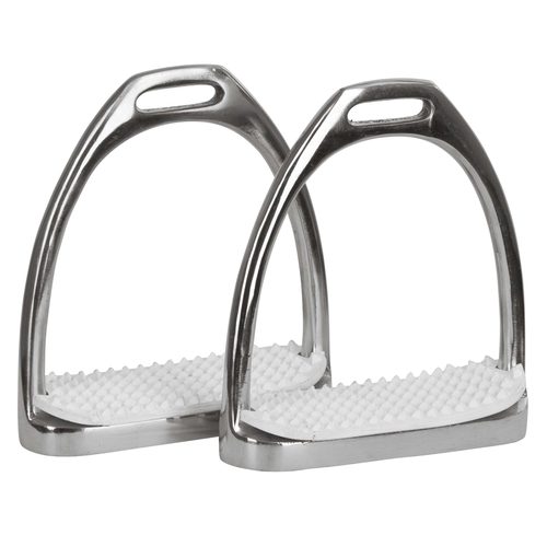 Stirrup high grade steel, 10cm, one pair - Harvesso
