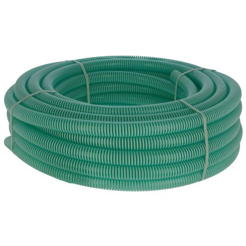 Suction Hose 1” PVC Hose w. rigid PVC spiral, 25 m roll - Harvesso